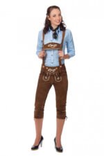 Jentsch German Brown Kniebund Lederhosen