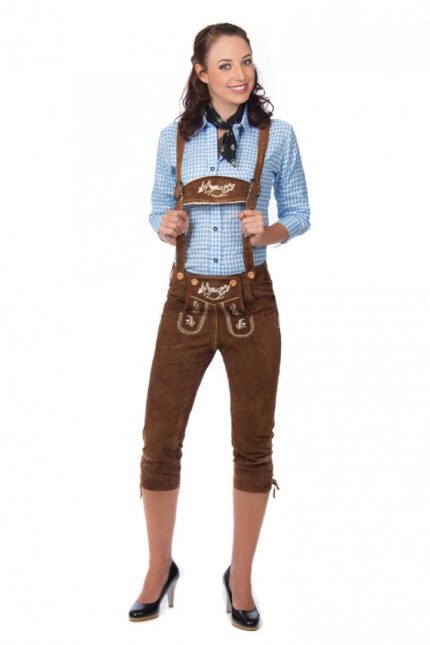 Jentsch German Brown Kniebund Lederhosen