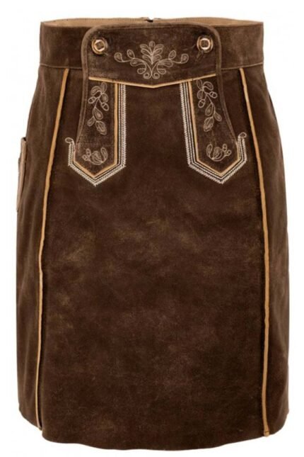 Traditional Julia German Bavarian Lederhosen Skirt