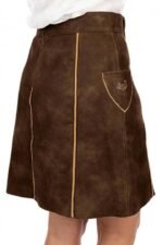 Traditional Julia German Bavarian Lederhosen Skirt