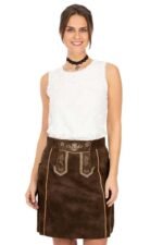 Traditional Julia German Bavarian Lederhosen Skirt