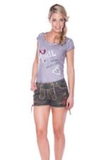 Julia Jentsch German Lederhosen Shorts