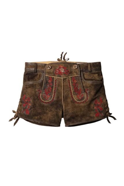 Authentic Karoline Herfurth German Lederhosen Shorts