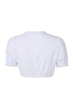 Authentic Lena Gercke White Trachten Dirndl Blouse