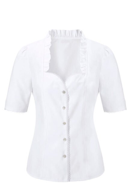 Leonie German Bavarian Trachten Lederhosen Shirt