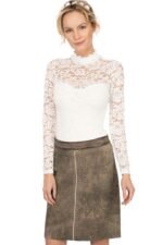 Authentic Leonie German Bavarian Lederhosen Skirt