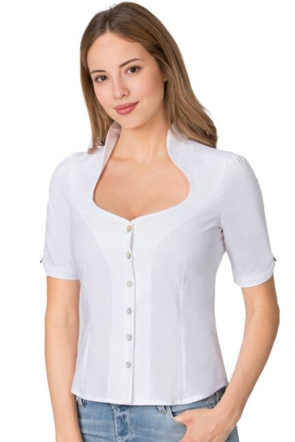 Authentic Maria Bavarian Lederhosen Trachten Shirt