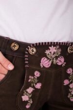 Authentic Maria Furtwängler Suede Lederhosen Shorts