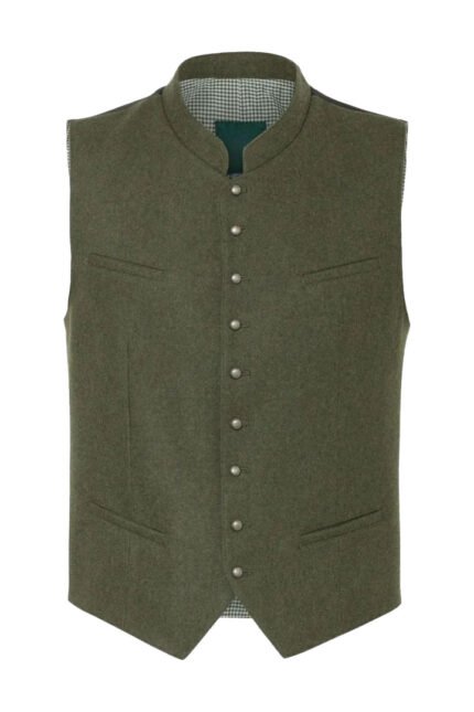 Men's Green German Bavarian Trachten Vest