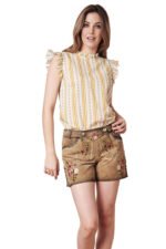 Authentic Meryem Uzerli German Lederhosen Shorts