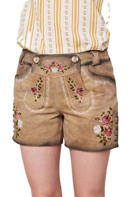 Authentic Meryem Uzerli German Lederhosen Shorts