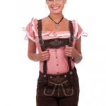 Authentic Mosel Women's Oktoberfest Lederhosen