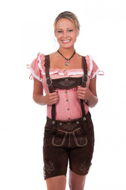 Authentic Mosel Women's Oktoberfest Lederhosen