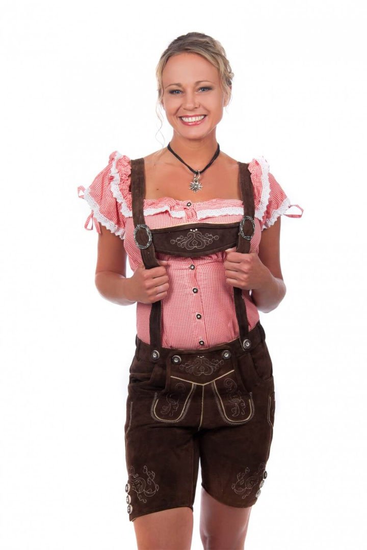 Mosel Women's Lederhosen (5) Authentic Mosel Women's Oktoberfest Lederhosen