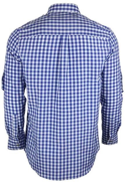 Authentic Munich Blue German Oktoberfest Shirt