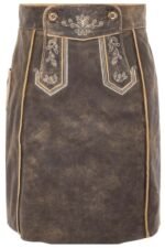 Traditional Naomi German Bavarian Lederhosen Skirt