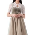 Traditional Nara Smith Bavarian Dirndl Dress With Blouse