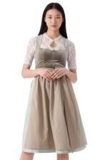 Traditional Nara Smith Bavarian Dirndl Dress With Blouse