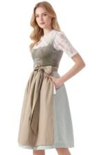Traditional Nara Smith Bavarian Dirndl Dress With Blouse
