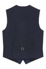 Navy Blue German Bavarian Trachten Vest For Oktoberfest