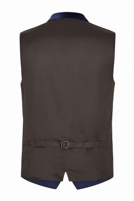 Authentic Navy Blue German Bavarian Waistcoat