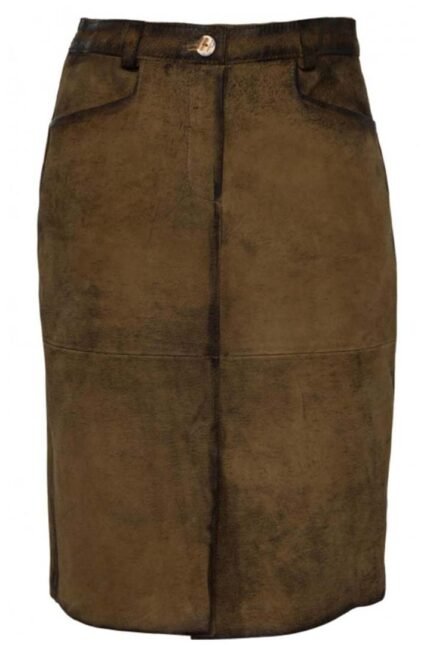 Paola Maria German Bavarian Lederhosen Skirt