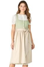Authentic Paula Beer German Dirndl Dress With Blouse