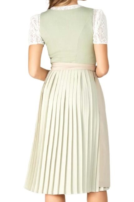 Authentic Paula Beer German Dirndl Dress With Blouse