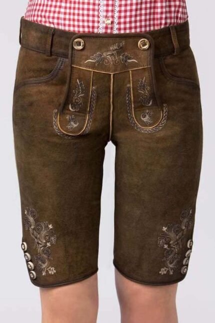 Bavarian Sabine Schmitz Oktoberfest Lederhosen