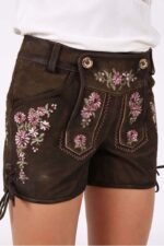 German Sabrina Bavarian Lederhosen Shorts