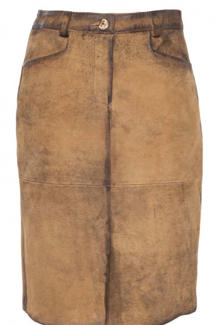 Sarah Bavarian Lederhosen Skirt (2) Traditional Ladies Lederhosen Skirt Bavarian Sarah Skirt