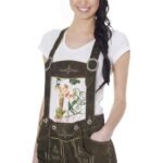 Authentic Schöneberger Bavaria Lederhosen Shorts