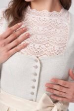 Sibel Kekilli German Bavarian Dirndl Dress with Blouse