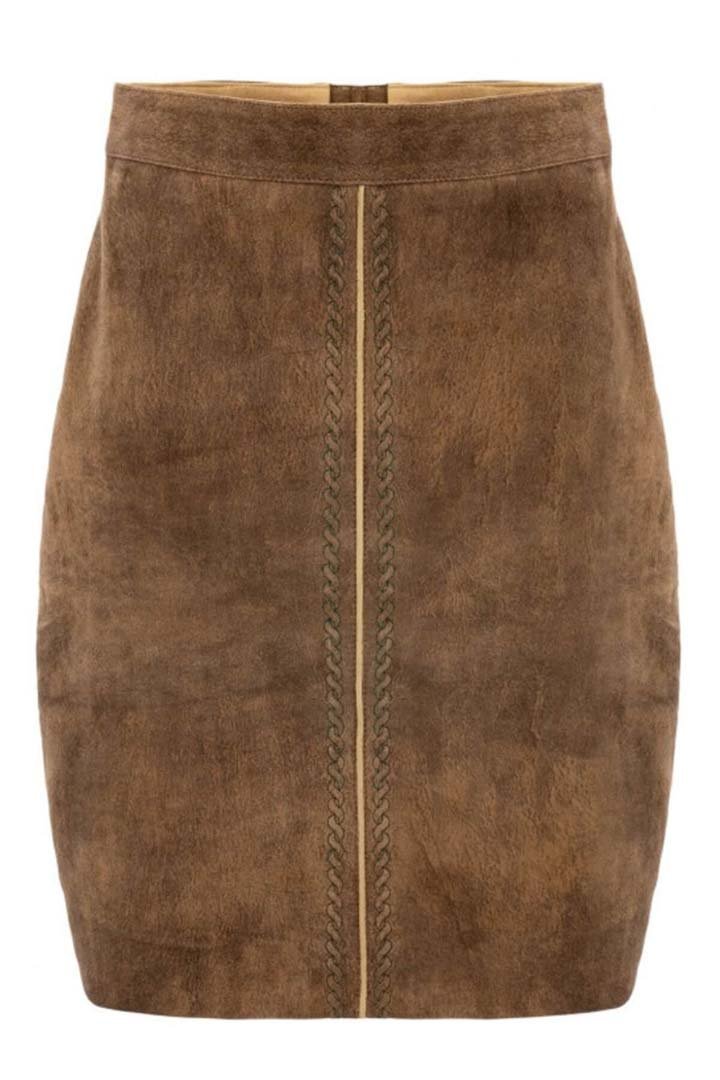 Sophia Bavarian Lederhosen Skirt (2) Traditional Sophia Bavarian Trachten Lederhosen Skirt