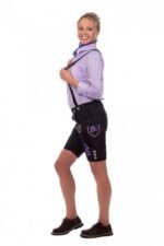 Sophie German Black Lederhosen Shorts