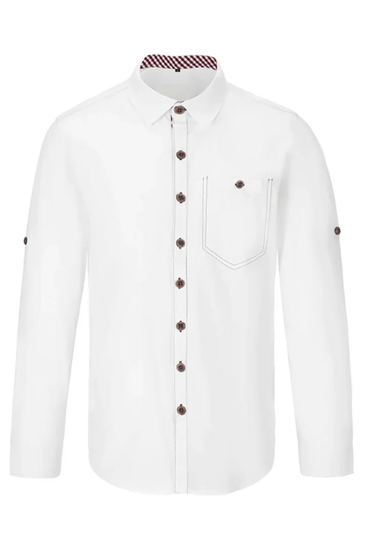 Wendelstein Lederhosen Shirt (1) Wendelstein Bavarian Lederhosen Shirt For Oktoberfest