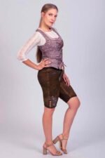 Women's Rhine Trachten Lederhosen Shorts