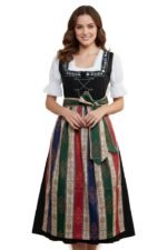 Xenia Adonts Trachten Drindl Dress For Oktoberfest