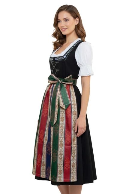 Xenia Adonts Trachten Drindl Dress For Oktoberfest