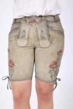 Zoe Wees Bavaria Trachten Lederhosen Shorts