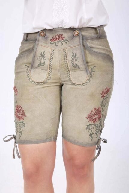 Zoe Wees Bavaria Trachten Lederhosen Shorts