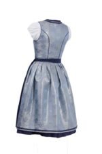 Authentic Nadine Menz Blue Drindl Dress For Oktoberfest