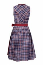 German Trachten Red Headey Dirndl Dress