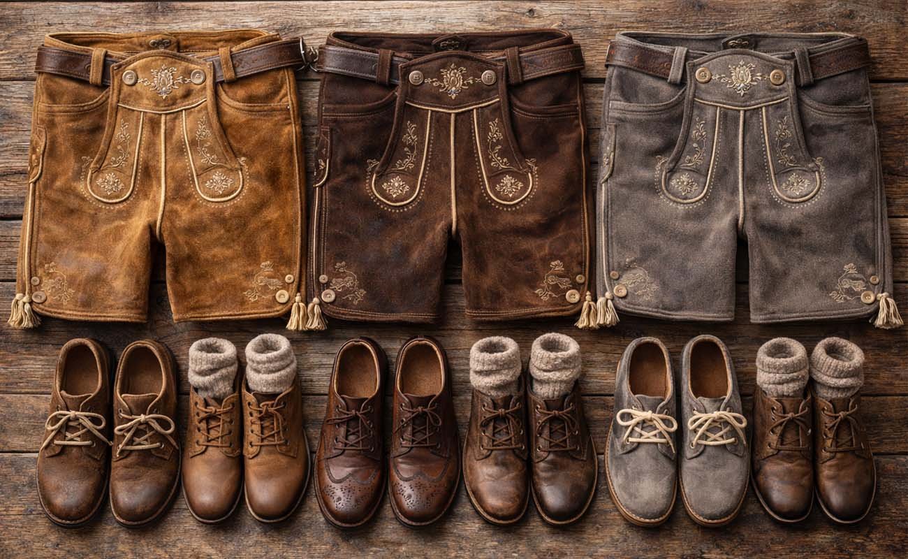 How to Match Shoe Colors with Lederhosen Properly