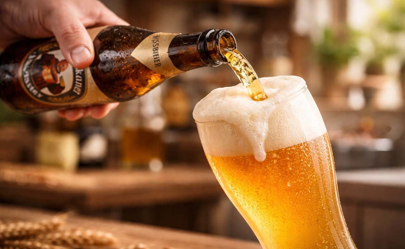 How to Pour Franziskaner Correctly