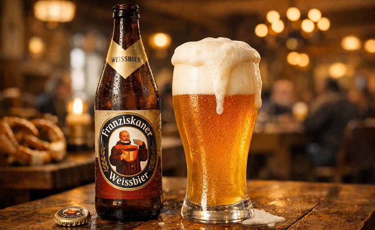 What Is Franziskaner Weissbier? Taste, ABV, History & Food Pairings